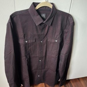 Armani Exchange Regular Collared Shirt